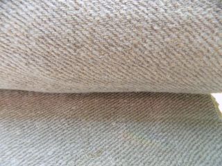 Homespun heavy Hemp Fabric 19thC 7,  5x0,  66m Raw Gray Not 8