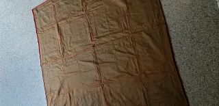 ANTIQUE CRAZY QUILT SILK VELVET FABRIC LATE 1800 ' S HAND STITCHED EMBROIDERED 11