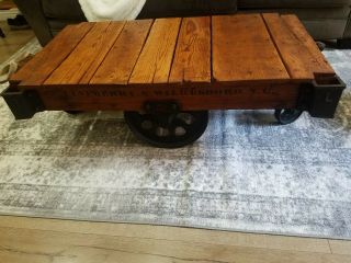 Linebarry Cart Coffee Table