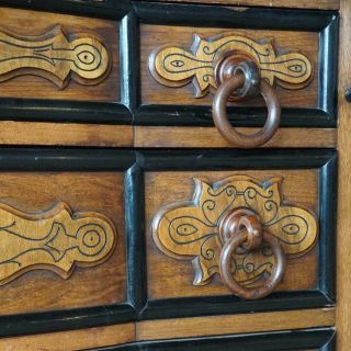 Fine Large Antique American Victorian Walnut Chest of Drawers and Mirror 19th ce 9