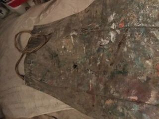 Vintage French painter’s apron circa 1930s 6