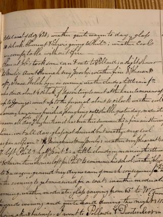 1837 Diary Abolitionist Quaker Philadelphia Lucretia Mott Meeting Debate Slavery 7