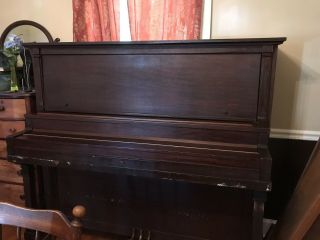 Piano — Antique.  Antique Piano.  Transposing.  Orleans 1886 Exposition. 2