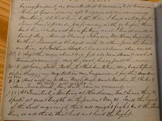 1861 Diary Abolitionist Anti - Slavery Frederick Douglass Underground Railroad 2