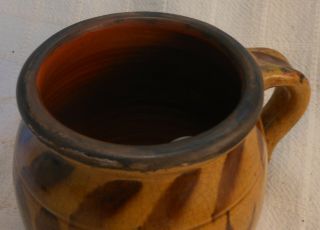 Greg Shooner Redware Pottery Strap Handled Stew Pot 2000 4