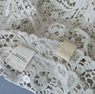 Antique Point de Venise LACE,  Linen 38 