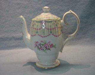 Queen Anne Royal Bridal Gown Coffee Pot