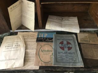 Vintage Antique Medical Cabinet 4