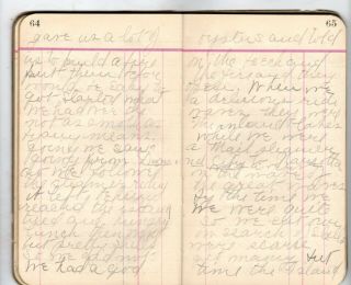 VERY RARE 1901 West Coast Trip Diary Denver Oregon Ranches & Mines Ghost Towns 10