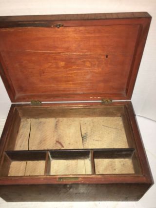 Antique Birdseye Maple Georgian Document Box Jewelry Casket Caddy Early 19Th C 7