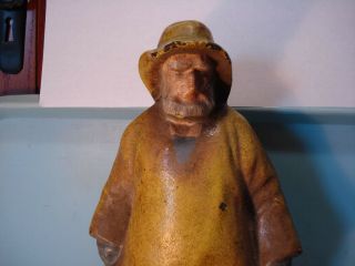 Old Salt,  Full Figure Cast Iron Door Stop Eastern Specialty Co.  14 3/4 