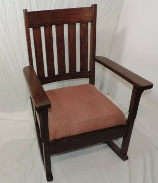 Mission Oak Rocking Chair