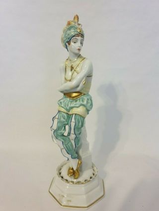 Rosenthal Porcelain Figure Of Tamara Krasavina - 1928 - By C.  Holzer - Defanti