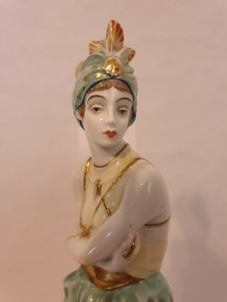Rosenthal Porcelain Figure of Tamara Krasavina - 1928 - by C.  Holzer - Defanti 6