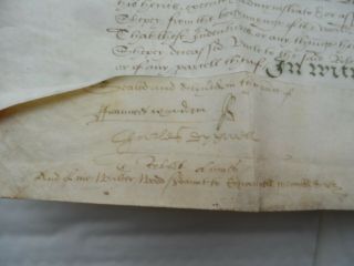 1580 - 81 Indenture Elizabeth I - William Blunt,  Robert Shepty,  Osbaston Leicester 8