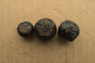 Fine Viking Iron Ornamented Weights 9 - 12 AD Kievan Rus 2