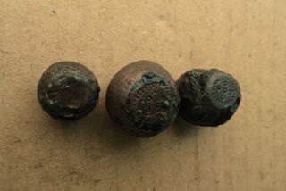 Fine Viking Iron Ornamented Weights 9 - 12 AD Kievan Rus 6