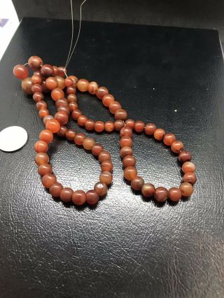 Ancient Roman Agate Round Beads Old 1200 Years 2