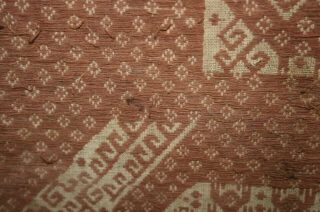 Antique tampan ship cloth ceremonial fabric Sumatra Indonesia Textile Asian 10
