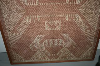 Antique tampan ship cloth ceremonial fabric Sumatra Indonesia Textile Asian 8