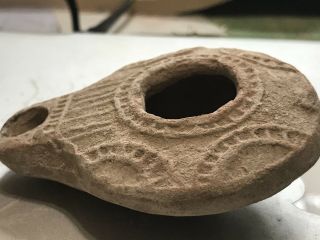 Holy Land 2000 Year Old Oil Lamp In 3