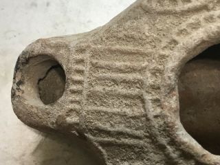Holy Land 2000 Year Old Oil Lamp In 4