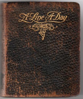 1920 - 23 Handwritten Diary Catherine Heath Dayton OH Diphtheria Appendicitis 2