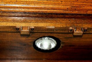 Vintage Oak Secretary & Bookcase Hutch 6