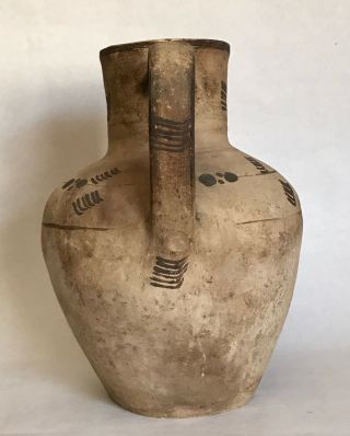 Large Antiquity Greek Cypriot Pottery Vessel Jug 2