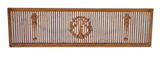 19th Century Interior Residential Room Divider Wood Grille