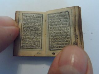 ANTIQUE OTTOMAN RARE OLD LITHOGRAPHY HAFEZ OTHMAN MINIATURE KORAN QURAN ISLAMIC 3