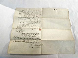 Identures & Judgement Release for N.  Y Bowery - Stanton & Rivington St.  ca 1845 7