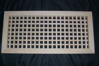 MADE TO YOUR SIZE LARGE WOOD FLOOR GRATE WALL REGISTER FLOOR VENT 6