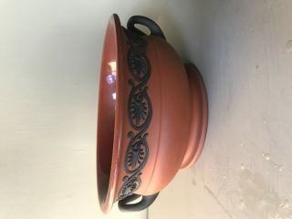 Antique Wedgwood Rosso Antico handled bowl 2