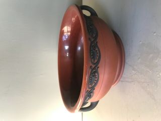 Antique Wedgwood Rosso Antico handled bowl 6
