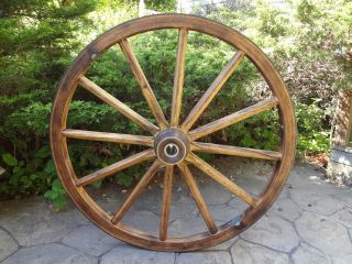 Chandelier Wagon Wheel.  Three Feet Tall.  Rustic.  Sturdy,  Solid, .