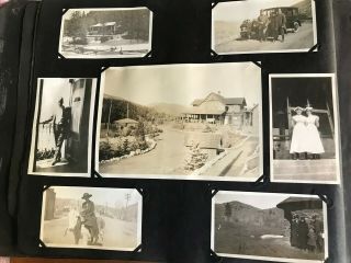 1900s Edwardian Photo Album Richardson Benson Mexico Colorado Denver Hospital