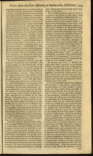 STAMP ACT OF 1768 BOSTON GENERAL ASSEMBLY SUDDEN FALL OF THE STOCKS IN AMERICA 5
