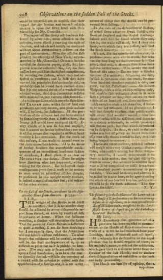 STAMP ACT OF 1768 BOSTON GENERAL ASSEMBLY SUDDEN FALL OF THE STOCKS IN AMERICA 6