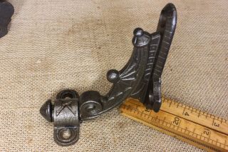 2 HAND RAIL Brackets Iron Stair Railing old antique vintage spider web 7