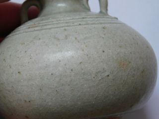 Antique Chinese Yuan Ming Longquan Celadon Porcelain Scholar ' s Water Dropper 12