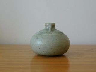 Antique Chinese Yuan Ming Longquan Celadon Porcelain Scholar ' s Water Dropper 5