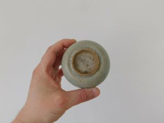 Antique Chinese Yuan Ming Longquan Celadon Porcelain Scholar ' s Water Dropper 7