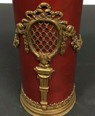 Sevres Red Flambe Vase By Paul Milet 2