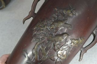 vase antique bronze urn dragon gargoyle bird pr Victorian 19th c 1800 6