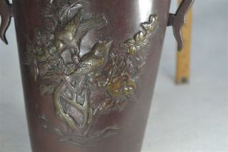 vase antique bronze urn dragon gargoyle bird pr Victorian 19th c 1800 7