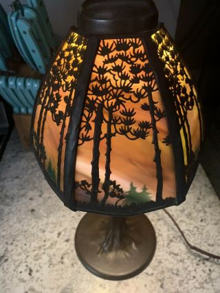 antique handel lamp 5