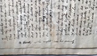 1832 Handwritten Manuscript Lectures James Luce Kingsley Yale Divinity,  Iliad 5