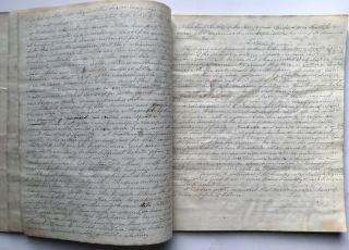 1832 Handwritten Manuscript Lectures James Luce Kingsley Yale Divinity,  Iliad 8