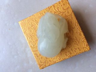 Chinese Qing Small White Nephrite Jade